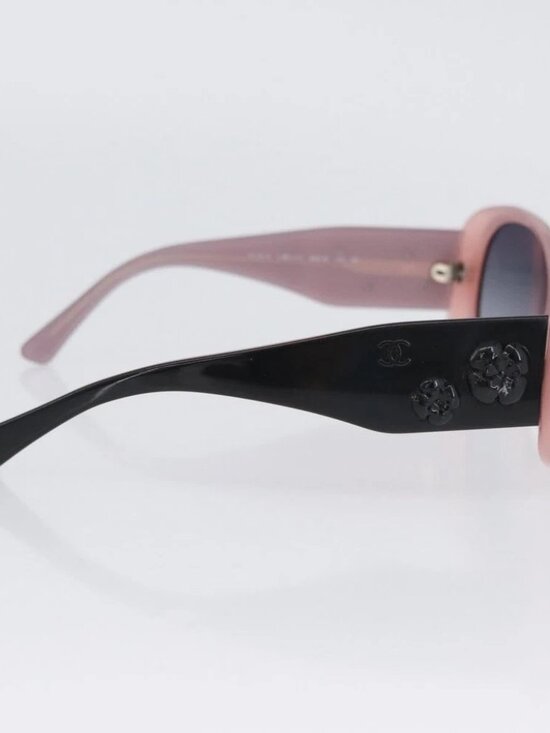 CHANEL Sunglasses plastic Pink CC Auth BA11421 main image 4